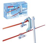 Playmobil Jeu Sky Trails Kick Starter - Double départ auto, circuits parallèles - 7 ans+