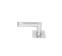 Sky Vision Support Mural en Aluminium - Support pour Parabole Satellite jusqu'à 100 cm Maximum - Support Mural - Support de mât - Support d'angle - Support d'antenne - Distance au Mur de 150 mm -