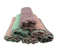 sky-w Lot de 6 chiffons de nettoyage en microfibre 15,2 x 25,4 cm