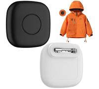 SkyArmor Lot de 2 coques étanches en silicone avec épingle pour Tile Mate 2024/2022 - Support de suivi GPS caché pour enfants, adolescents, personnes âgées, animaux domestiques, sacs, bagages - Coque