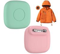SkyArmor Lot de 2 coques étanches en silicone avec épingle pour Tile Mate 2024/2022 - Support de suivi GPS caché pour enfants, adolescents, personnes âgées, animaux domestiques, sacs, bagages - Housse