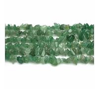 SKYBEADS Chips Aventurine Perles Irrégulier 3-8mm Verte Pierre Gemmes et Minéraux pour Bijoux Longueur 78cm