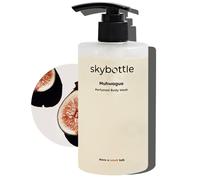 skybottle Gel douche rafrachissant et nettoyant avec AHA hydratant en profondeur pour peau sche parfum au parfum bois de figue 10,1 fl. Oz