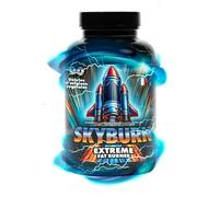 Skyburn Extrême Premium | Brûleur de graisse extrême avec Nopal Ortie Rhodiola Cola & Zinc | Caféine naturelle, coupe-faim végétal & métabolisme actif | Hommes & Femmes | Made in France