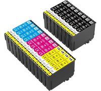 Skydo 18XL Cartouche d'encre Compatible pour Epson 18XL pour Epson XP-30, XP-102, XP-202, XP-205, XP-302, XP-305, XP-402, XP-405, XP-215, XP-312, XP-415 (8 Noir, 3 Cyan, 3 Magenta, 3 Jaune)