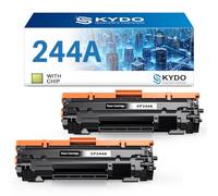 Skydo 44A Cartouche Toner CF244A Dernières Chip Compatible pour HP 44A CF244A pour HP LaserJet Pro M15w M15a, MFP M28w M28a Imprimante (2 Noir)