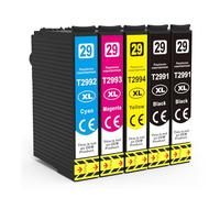 Skydo Cartouche d'encre 29XL Compatible pour Remplacement pour Epson 29 29XL pour Epson Expression Home XP-235 XP-245 XP-345 XP-255 XP-247 XP-332 XP-335 XP-432(Pack de 5)