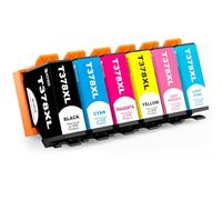 Skydo Cartouche d'encre 378XL 378 XL Multipack Compatible avec 378XL Remplacement pour Expression Photo XP-8000 XP-8005 XP-8505 XP-8500 XP-8600 XP-8605 XP-8700 XP-15000 Imprimante (Pack de 6)