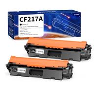 Skydo Compatible pour Cartouche de Toner HP 17A CF217A pour HP Laserjet Pro M102A M102W HP Laserjet Pro MFP M130a M130nw M130fn M130fw (Noir, Lot de 2)