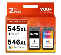 Skydo PG-545XL CL-546XL Cartouche d'encre Remplacement pour Cartouche Encre 545 546 XL pour Pixma MX495 TS3150 TS3350 TS3151 TS3351 MG2550S MG2555S MG3050 MG2950 MG3051 MG2450 MG2500 TR4550 TR4551