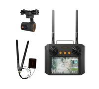 Skydroid H12 Pro télécommande avec 3 caméras et 3 compatibles avec Image numérique 1080P Compatible avec Drone de pulvérisation agricole UAV(H12 Pro C10)