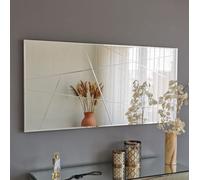 Skye Decor, A331Y, miroir mural, argent, MDF, 130 x 62 x 2,2 cm