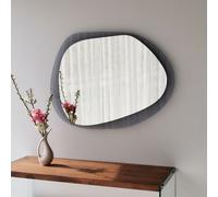 Skye Decor, Aqua- Aqua A344NOS, fumée, miroir mural, 55x75 cm, 100% verre trempé (épaisseur : 2 cm)