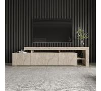 Skye Decor, Beliz - Travertine, Meubles TV, travertin, 192 x 53 x 37 cm