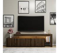 Skye Decor, Beliz - Walnut, Armoires pour téléviseur, Noyer, 192 x 53 x 37 cm