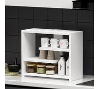 Hanah Home Gupse, mélamine, Blanc, Taille Unique