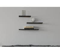 Skye Decor, Leila - Anthracite, Étagère murale, Anthracite, 100 % PANNEAUX DE SPANCE REVÊTUES DE MÉLAMINE, 30 x 2 x 14 cm