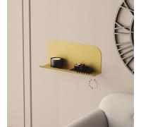 Skye Decor, Long Pouch - Gold, étagère murale, or, 100 % METAL, 55 x 12 x 23 cm