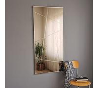 Skye Decor, NSTLA309d- NSTLA309dNOS, Argent, miroir mural, 130x62 cm, 100% MDF
