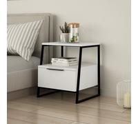 Skye Decor, Pal - White, Tables et tables de nuit, blanc, 45 x 50 x 40 cm