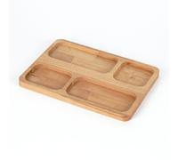 Skye Decor, Pho008, Organiseur de bureau, Bois, 100 % BOIS MASSIF, 27 x 2 x 20 cm