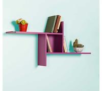 Skye Decor, Raf-04-Uu-1, étagère murale, violet, 100 % PANNEAUX ESPAGNOLS MELAMINÉS, 100 x 18 x 50 cm