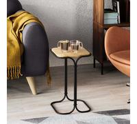 Skye Decor, Shb-001-A, table basse, 100 % BOIS, noir, 30 x 30 x 52 cm
