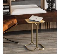 Skye Decor, Shb-001-C, table basse, 100 % BOIS, or, 30 x 30 x 52 cm
