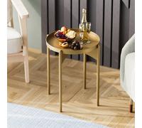 Skye Decor, Shb-002-B, table basse, 100 % MÉTAL, or, 44 x 44 x 57 cm