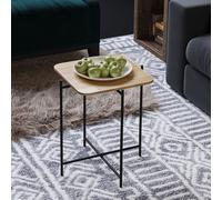 Skye Decor, Shb-005, table basse, 100 % BOIS, noir, 46 x 46 x 56 cm