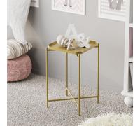 Skye Decor, Shb-008-A, table basse, 100 % MÉTAL, or, 46 x 46 x 56 cm