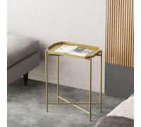 Skye Decor, Shb-009-A, table basse, 100 % MÉTAL, or, 26 x 40 x 56 cm