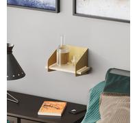 Skye Decor, Short Arm - Gold, étagère murale, or, 100 % BOIS, 30 x 19 x 20 cm