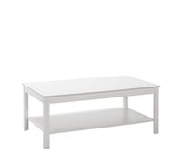 Skye Decor, Shp-880-Bb-1, table basse, blanc, 100 % ESPAGNOL recouvert de MÉLAMINE, 80 x 80 x 40 cm