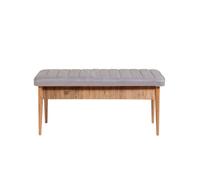 Skye Decor, Vina Bench Soho, Atlantic, banc, pin atlantique, 100 % ESPAGNE MÉLAMINE, 110 x 40 x 48 cm