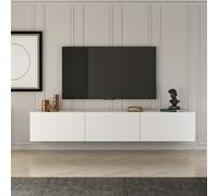 Skye Decor, West - White, Armoires pour téléviseur, blanc, 150 x 30 x 32 cm