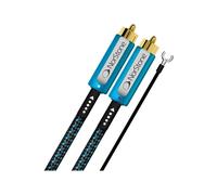 Norstone SKYE - Câble 2 x RCA M/M + masse - 0.6m