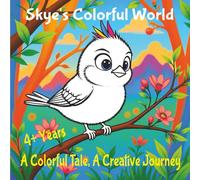 Skyes Colorful World: A Creative Story and Coloring Book with 10 Images and 20 Pages (8.25 x 8.25 in) for Little Readers!
