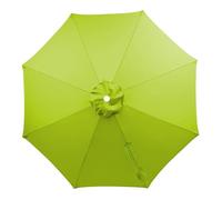 SkyFace Auvent De Remplacement pour Parasol 8 Baleines 4m Toile de Rechange pour Parasol déporté polyester imperméable Dessus Parapluie Remplacement Cour Jardin Plage Protection UV (Vert gazon)