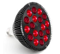 SkyFace Lampe de thérapie à lumière rouge 54 W 18 LED Lumière infrarouge 660 nm Rouge & 850 nm NIR Combo Appareil lumière rouge pour visage santé peau soulagement douleur