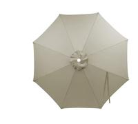 SkyFace Toile De Parasol 8 Baleines 4m,Auvent De Remplacement pour Parasol Déporté Remplacement pour Cour,Jardin,Plage, Protection UV 50+ Housse Rechange En Tissu (Couleur du haut)