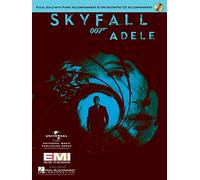 Adele – Skyfall – Partition solo vocal avec accompagnement piano et CD orchestral (Hal Leonard)