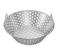 Skyflame en Acier Inoxydable Charbon de Bois Frêne Panier Compatible avec pour Large BGE, Kamado Joe Classic, Pit Boss, Louisiane Grils, 35,6 cm de diamètre
