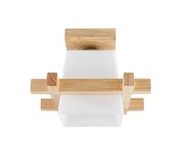 SKYGOO E27 Plafonniers Modernes Et Simples , Plafonniers De Porche D'allée En Bois Massif Petit Plafonnier De Balcon , Lampes De Tatami De Style Japonais , Plafonniers De Balcon , Lumière De Supermarc