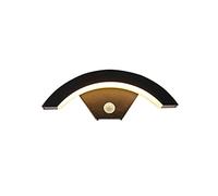 SKYGOO Lumière de capteur de corps 18w, applique murale extérieure, lumière ambiante de patio de villa, lumière d'entrée de porte extérieure, applique murale de balcon de terrasse étanche, applique mu