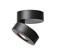 SKYGOO Projecteur monté en surface à pli circulaire ， Lumière de salon domestique ， Plafonnier LED 5w ， Lumière à angle réglable ， Lumière de magasin commercial ， Lumière de balcon de couloir ， Lumièr