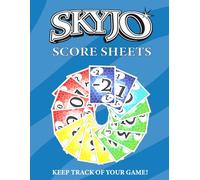 Skyjo Score Sheet: 8.5 x 11 inch 140 Pages Score Pads for Easy Game Tracking