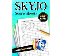 SKYJO Score Sheets: 100+ Pages For Scorekeeping (6x9)