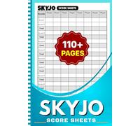 Skyjo Score Sheets: 100+ Pages For Scorekeeping (6x9 inch)