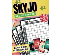 Skyjo Score Sheets: 110 Pages Score Pads for Skyjo Card Game, Large Score Pads for Scorekeeping (6x9 Inch)